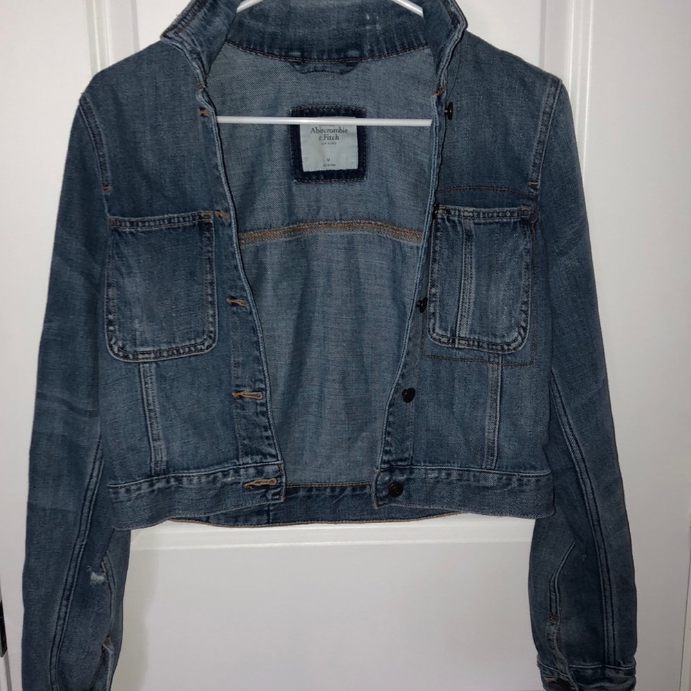 Abercrombie Light wash jean jacket